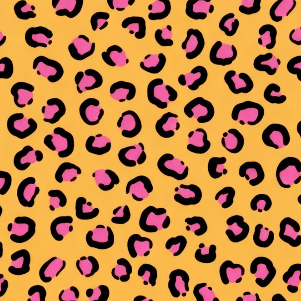 Pink luxe leopard